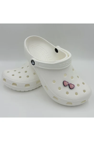 Crocs Terlik Süsü ve Aksesuarı , Çanta Süsü – Renkli Jibbitz Güneş Gözlüğü Görselli Figür Aksesuarı - 3
