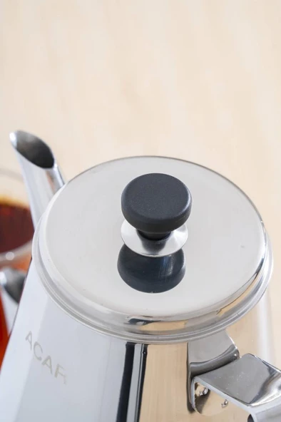 Acar Aveline Aile Boy Çelik Çaydanlık Takımı AR-08586 - 2