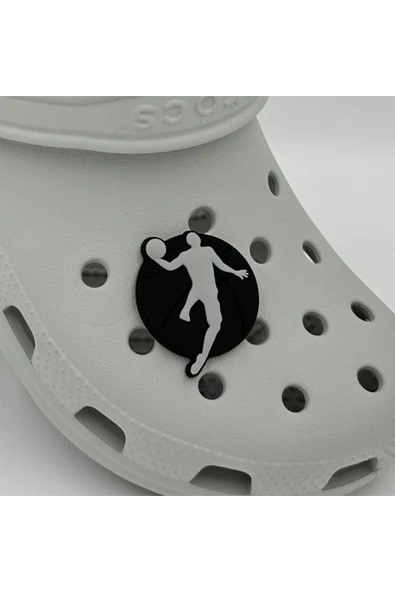 Crocs Terlik Süsü ve Aksesuarı , Çanta Süsü – Renkli Jibbitz Jordn Basket Görselli Figür Aksesuarı ürün görseli 1