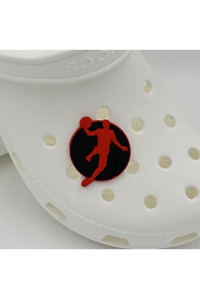 Crocs Terlik Süsü ve Aksesuarı , Çanta Süsü – Renkli Jibbitz Jordn Basket Görselli Figür Aksesuarı ürün görseli 1