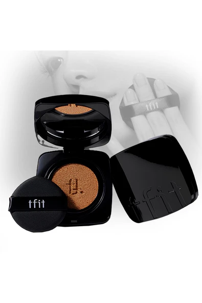 Tfıt Cushion Fondöten Layering Fit Glow Cushion Ex 12 G Spf 50 /pa Gün Boyu Işıltılı Etki - Resim 6