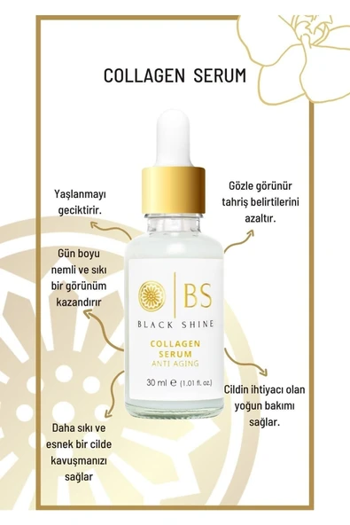 Yaşlanma Karşıtı Canlandırıcı Collagen Kolajen Serum 30 ml - 2