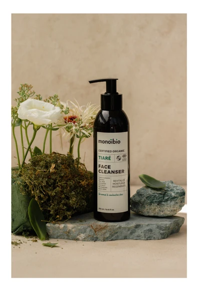 Tiare Normal Karma Ciltlere Özel Organik Yüz Temizleme Jeli - Tüm Ciltler Için Uygundur 250 ml - Resim 2