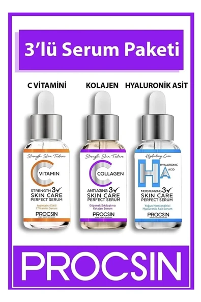 Üçlü Serum Seti ürün görseli