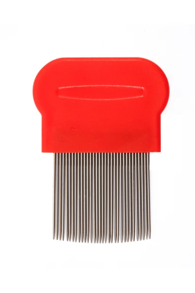 Metal Bit Tarağı 58 - Kırmızı - 2