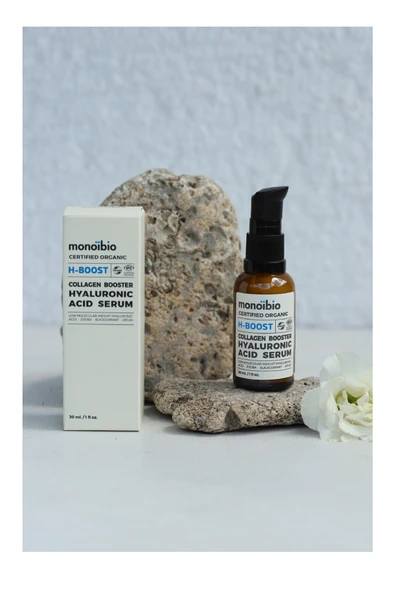 H-boost Organik Sertifikalı Hyalüronik Asit Serum – Yoğun Nemlendirici Gece Ve Gündüz Serumu 30 ml - 4