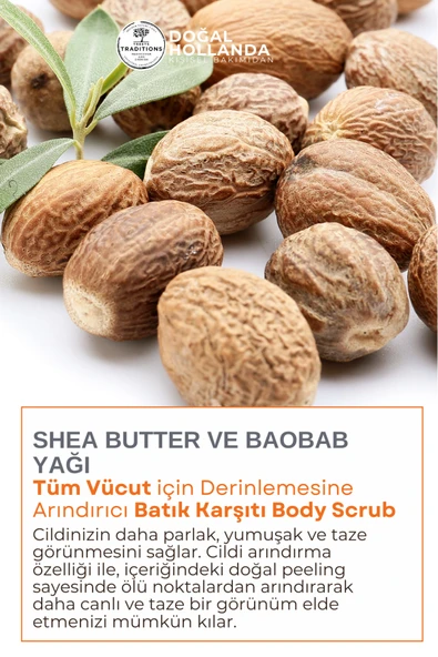 Tüm Vücut için Besleyici Arındırıcı Nemlendirici Batık Karşıtı Body Scrub Peeling - 2