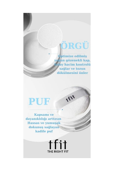 PUDRA TRANSLUCENT SET FINISHING POWDER 02 SKIN BEIGE - Resim 3