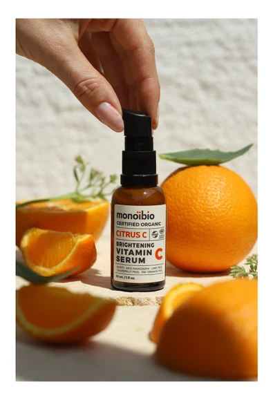 Citrus-c Organik Vitamin C Serum - Cilt Tonu Aydınlatıcı Leke Karşıtı Cilt Bakım Gece Serumu 30 ml - Resim 2