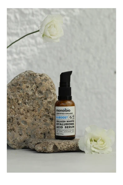 H-boost Organik Sertifikalı Hyalüronik Asit Serum – Yoğun Nemlendirici Gece Ve Gündüz Serumu 30 ml - 6