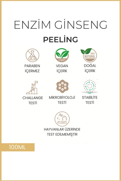 Enzim Gingseng Ölü Hücrelerden Arındırıcı, Aydınlatıcı, Ton Eşitleyici Peeling - 4