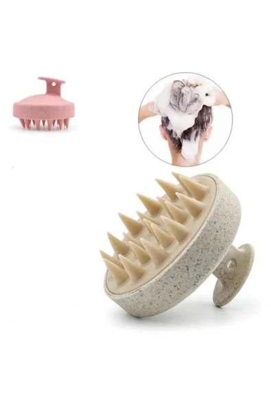 Yumuşak Silikon Duş Deri Masaj Tarağı ürün görseli