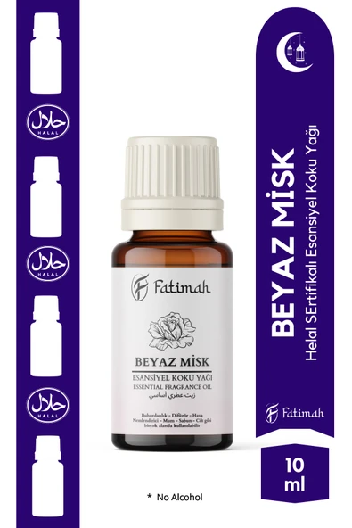 Beyaz Misk Esansiyel Koku Yağı Buhurdanlık Yağı Uçucu Yağ Difüzör Yağı Esans Ortam Kokusu Aroma Yağı