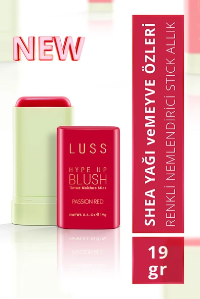 HYPE UP BLUSH STICK ALLIK Passion RED ürün görseli