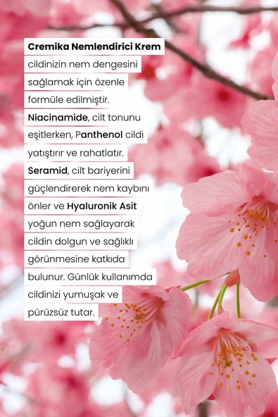 Nemlendirici Yüz Kremi 50 Ml-onarıcı, Su Bazlı Tazeleyici, Non-komedojenik, Tüm Cilt Tiplerine Uygun - Resim 2