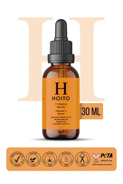 C Vitamini Serumu 30ml - Ton Eşitleyici Ve Aydınlatıcı - Liposomal Vitamin C % 10 - Resim 2