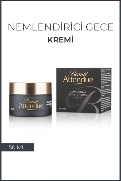 Onarıcı, Gece Boyu Cilt Yenileyici, Yaşlanma Karşıtı, Nemlendirici Gece Bakım Kremi - Resim 3