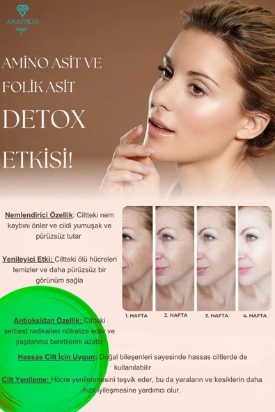 Detox Sabun Ciltteki Lekeleri Giderici Aydınlatıcı Arındırıcı Serum Matcha Aloe Vera Yüz Temizleyici - Resim 3