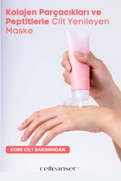 Kırışıklık Ve Yaşlanma Karşıtı, Nemlendirici Ve Onarıcı Kolajen Soyulabilir Yüz Maskesi - Resim 5