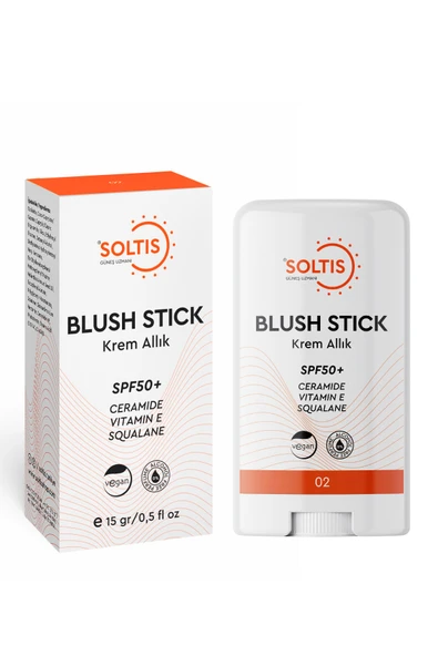 Nemlendirici Stick Allık SPF50+ Şeftali Tonu 02, 15 Gr - 2