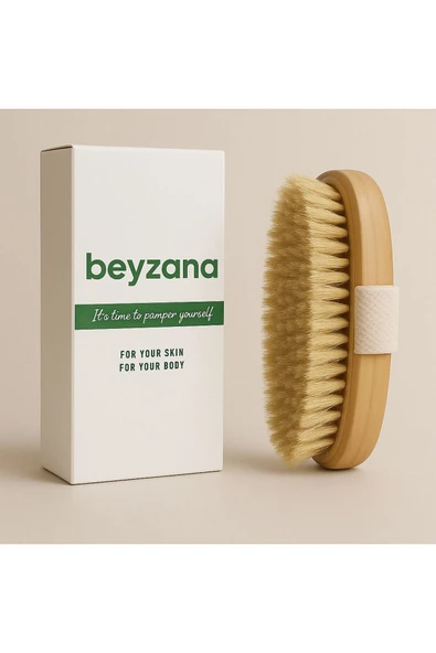 Özel Kutulu Doğal At Kılı Selülit Fırçası ürün görseli