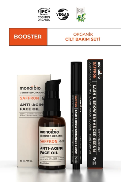 Booster Cilt Bakım Seti - Cildin Kolajen Yapısını Güçlendirici Ve Kaş Kirpik Güclendirici Serum Seti ürün görseli