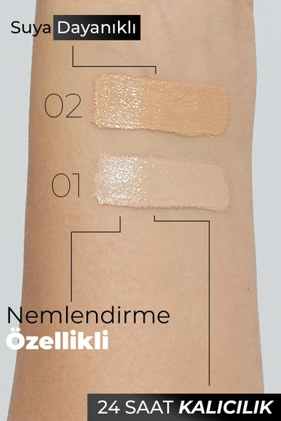 Naturel Finish Fondöten No 02 - Resim 2