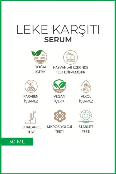 Leke Karşıtı, Aydınlatıcı, Arbutin Ve C Vitaminli Cilt Bakım Serumu - Resim 4
