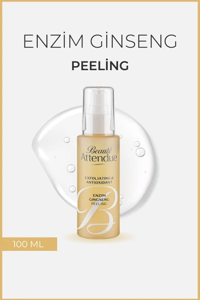 Enzim Gingseng Ölü Hücrelerden Arındırıcı, Aydınlatıcı, Ton Eşitleyici Peeling