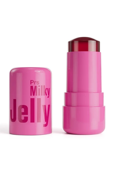 Milky Jelly Doğal Görünüm Dudak ve Yanak Renklendirici Allık Pembe (Pink) 5 GR - Resim 5