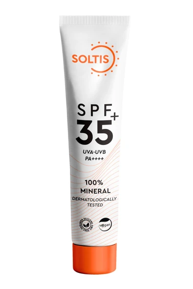 % 100 Mineral Güneş Koruyucu Krem SPF 35+ Pa++++ , 50 ml ürün görseli