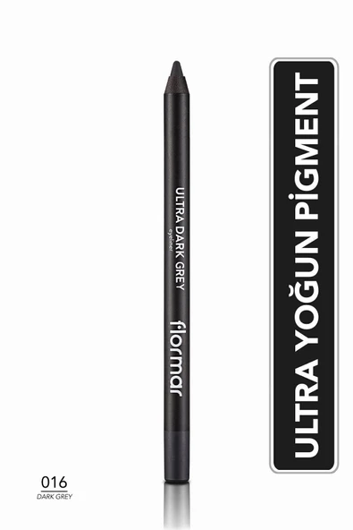 Koyu Gri Göz Kalemi Ultra Dark Grey Eyeliner - 1