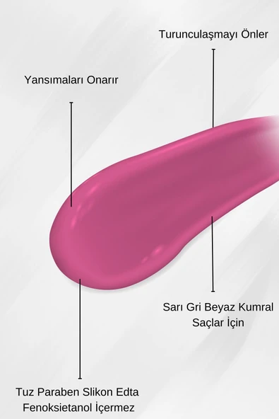 Silver Mor Şampuan Turunculaşma Ve Yansıma Karşıtı Sarı Platin Gri Beyaz Kumral Saçlar Için - Resim 2
