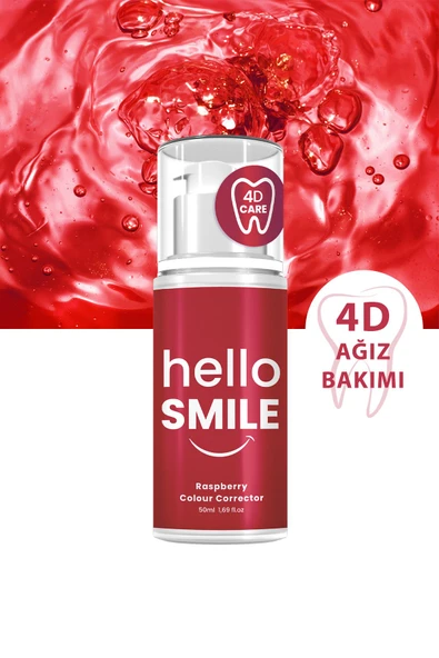 Hello Smile Ahududu Aromalı 4d Beyazlatıcı Diş Jeli - 3