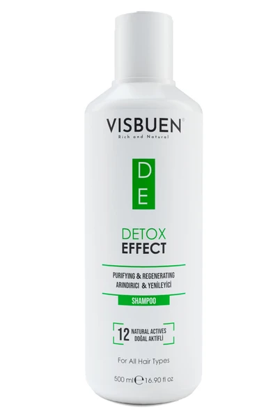 Detox Etkili 12 Doğal Aktifli Arındırıcı Onarıcı Ve Işlem Öncesi Sonrası Koruyucu Tuzsuz Şampuan - Resim 4