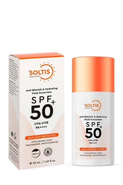 Leke Karşıtı ve Nemlendirici Günlük Fluid Güneş Koruyucu Krem SPF50+ Pa++++, 50 ml - 2