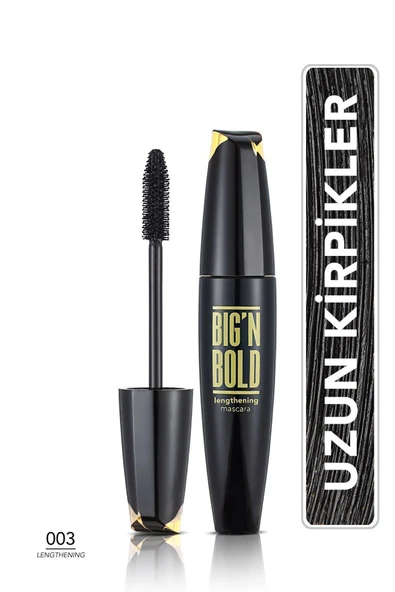 Uzun ve Hacimli Görünüm Veren Maskara - Big N Bold Mascara - 003 - 8682536040426 ürün görseli