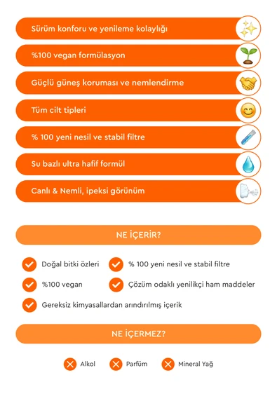 Nemlendirici Ultra Hafif Güneş Koruyucu Krem SPF50+ Pa++++, 50 ml - 5