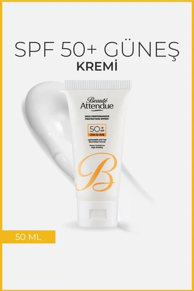 Yüksek Koruma Performanslı Spf 50 Yüz Güneş Kremi ürün görseli