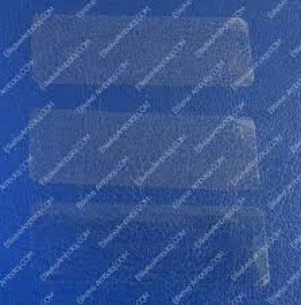 40X80 PVC PP ŞEFFAF EMNİYET ETİKETİ 1000 Lİ SARIM 40X80