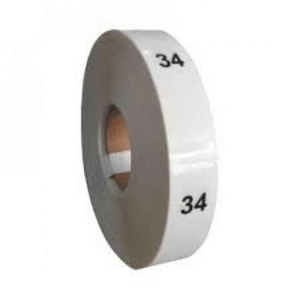 200X100 PVC PP ŞEFFAF EMNİYET ETİKETİ 150 Lİ SARIM 200X100 - 6