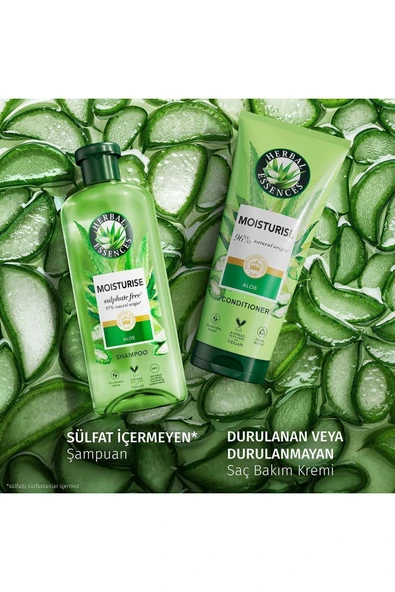 Sülfatsız Yatıştırıcı Aloe Içeren Şampuan 350 ml - Resim 8