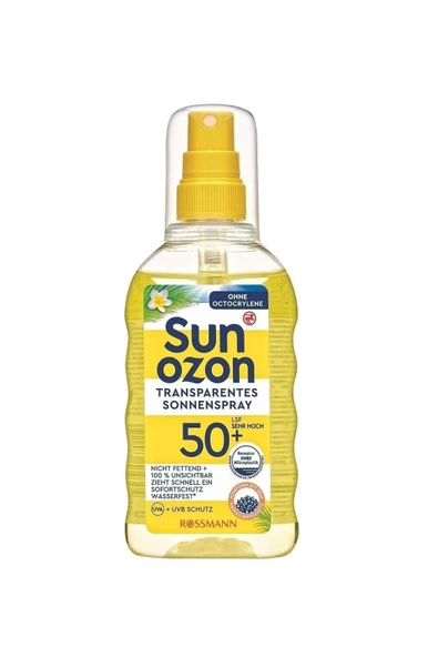 Güneş Spreyi Spf 50 Transparan 200 ml ürün görseli