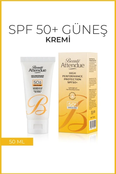 Yüksek Koruma Performanslı Spf 50 Yüz Güneş Kremi - Resim 3