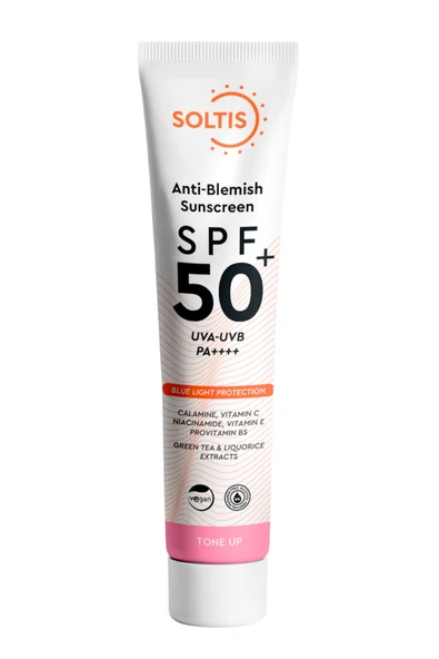 Leke Karşıtı ve Ton Eşitleyici Pembe Güneş Koruyucu Krem SPF50+ Pa++++, 50 ml ürün görseli