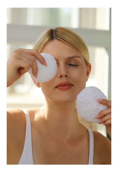 Soft Touch Makyaj Temizleme Seti - Makyaj Temizleme Sütü Ve Makyaj Temizleme Pamuğu 2'li Set - 6