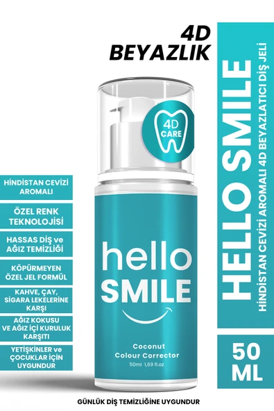 Hindistan Cevizi Aromalı 4d Beyazlatıcı Diş Jeli ürün görseli