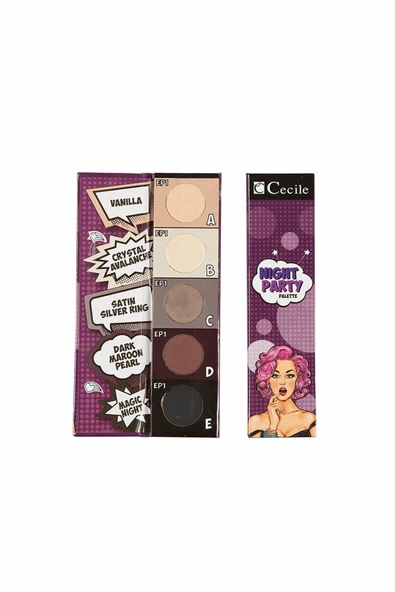 Eyeshadow Palette Far Paleti Ep01 - 2