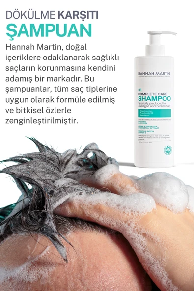 Biotin Ve Niacinamide Içerikli,dökülen Ve Geç Uzayan Saçlar Için 11 Aktifli Dökülme Karşıtı Şampuan - Resim 4