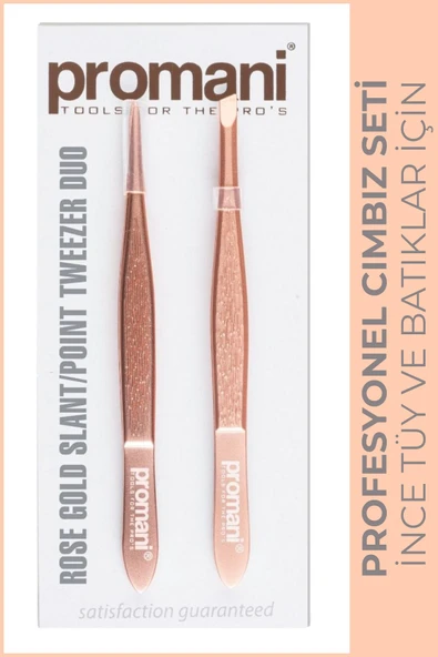 2'li Rose Cımbız Seti Pr-928 ürün görseli